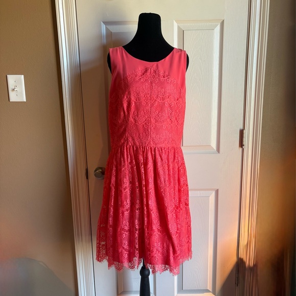 Jessica Simpson Lace Cut Out Dress - Picture 2 of 13